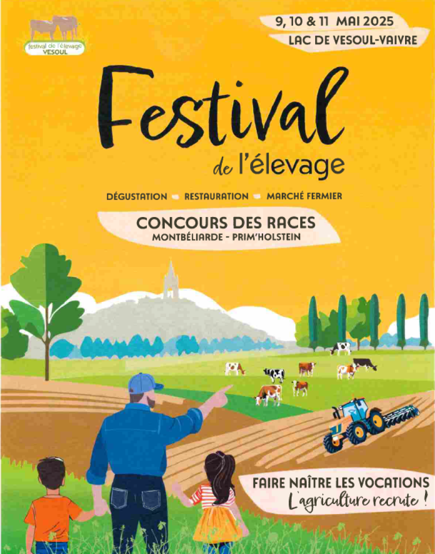 affiche festival elevage vesoul vaivre