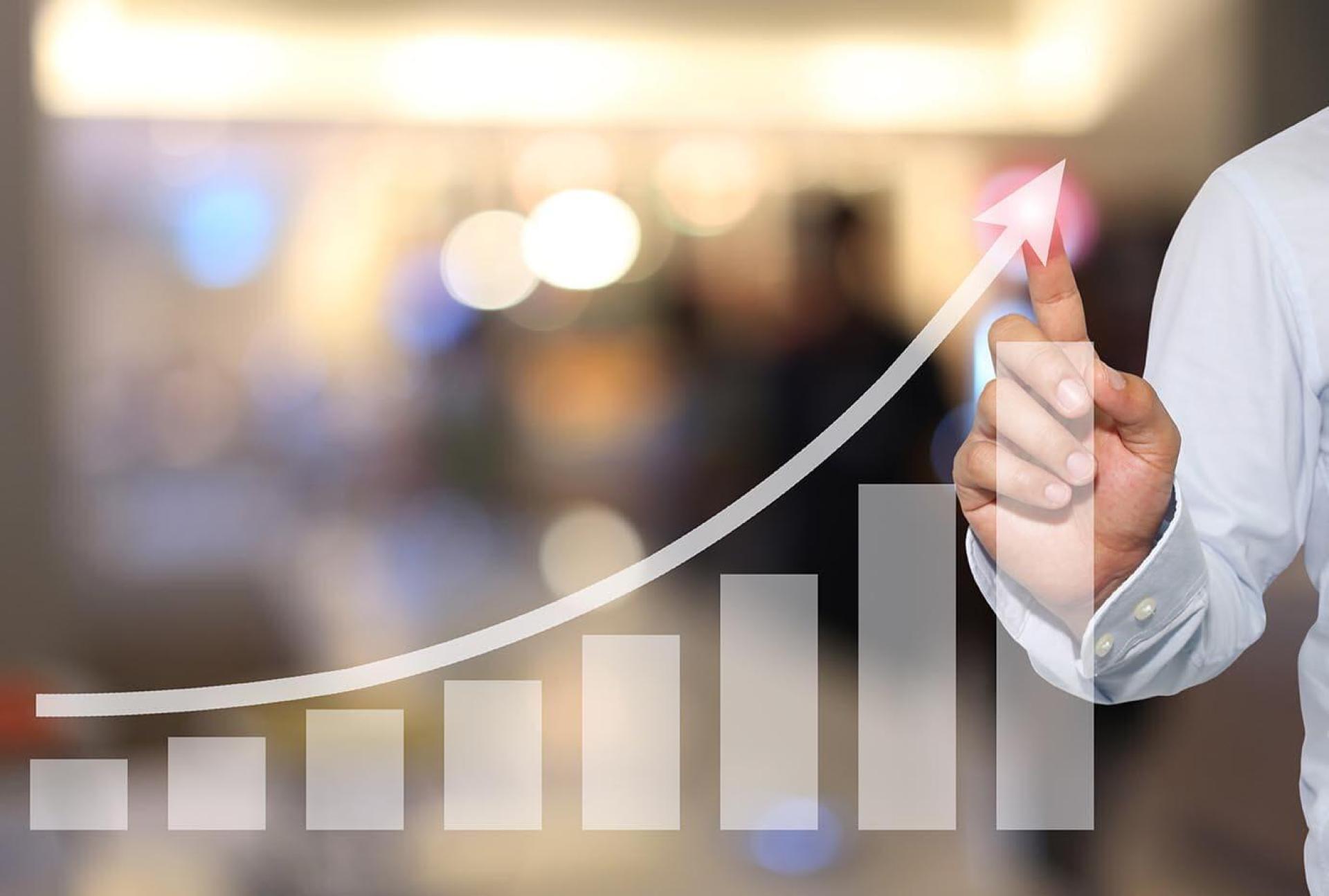 graphique illustrant l'accroissement de rentabilité