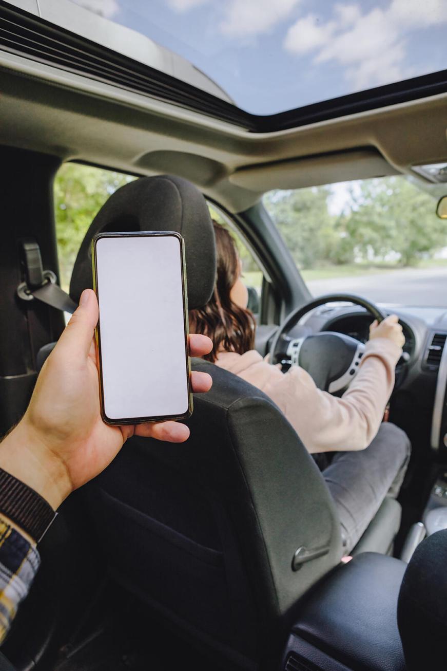 plateforme covoiturage sur téléphone portable